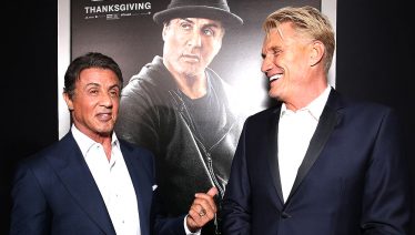 Dolph Lundgren and Sylvester Stallone