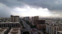 Heavy rain hits Karachi