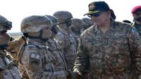 COAS visited strike corps to witness training exercise